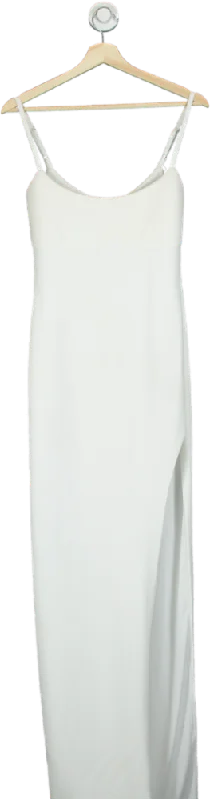 Baby Boo White Maxi Dress UK M