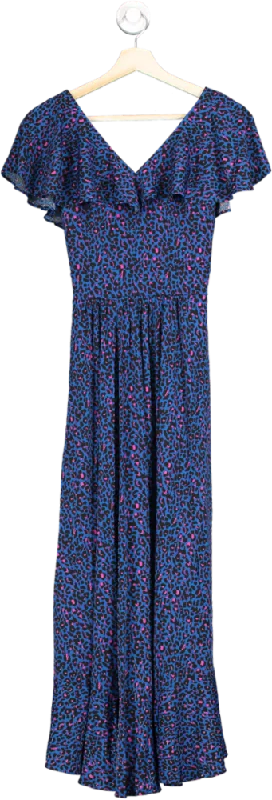 Jolie Moi Multicolour Leopard Print Maxi Dress 8