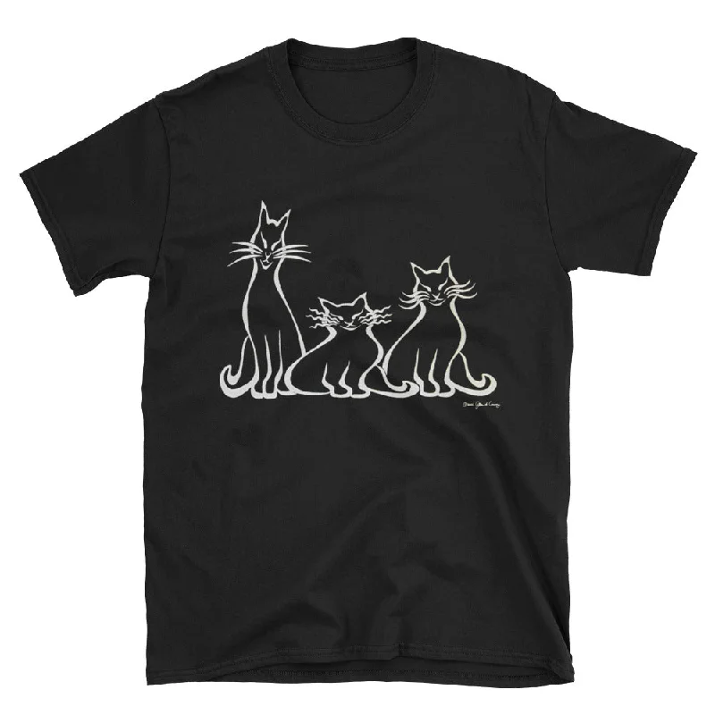 ARISTOCATS Black Short-Sleeve Unisex T-Shirt