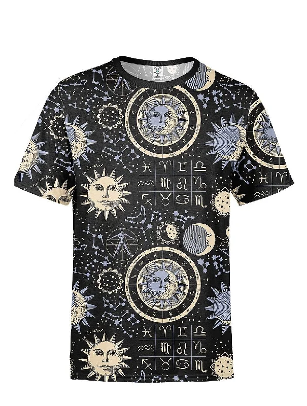 Astrology Zodiac All Over Printed T-Shirt