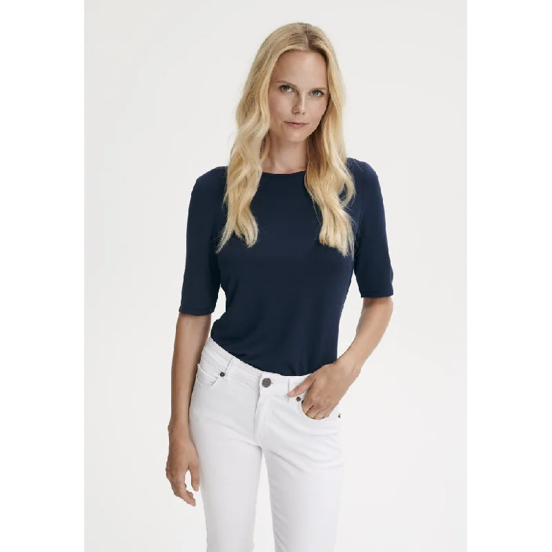 Cajsa kortærmet t-shirt - Navy