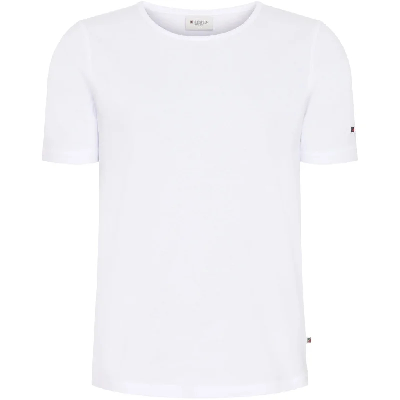 Cora Short Sleeve Tee - White