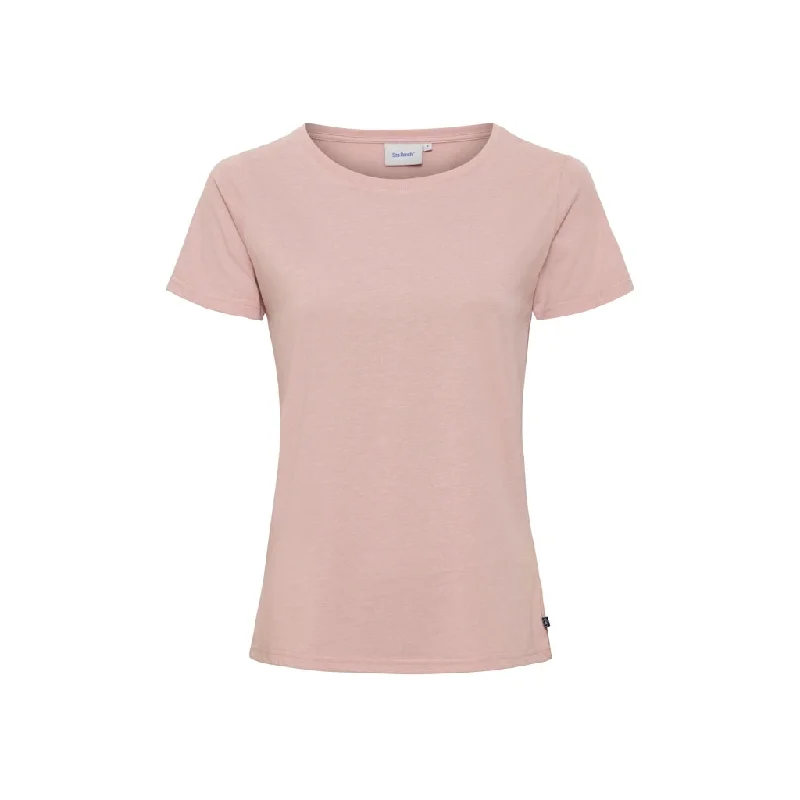 Cosima Organic Cotton Tee - Pale Mauve