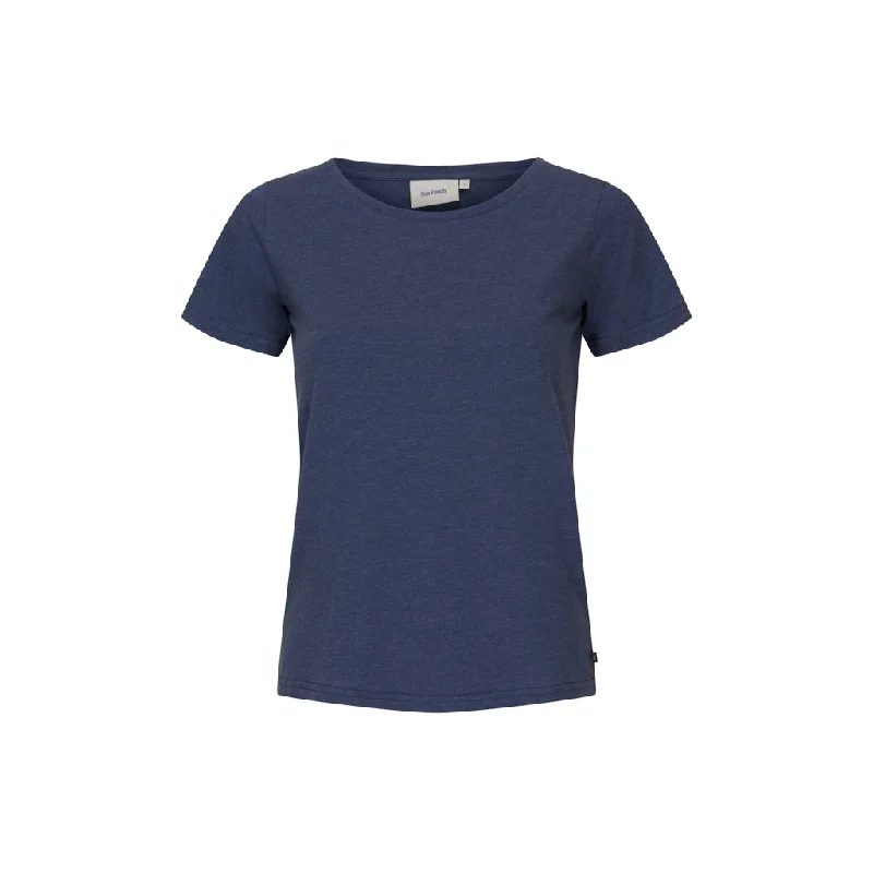 Cosima Organic Cotton Tee - Twilight Blue