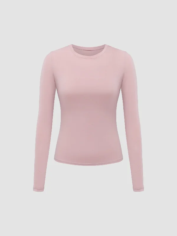 Women's Crew Neck Long Sleeve T-Shirt