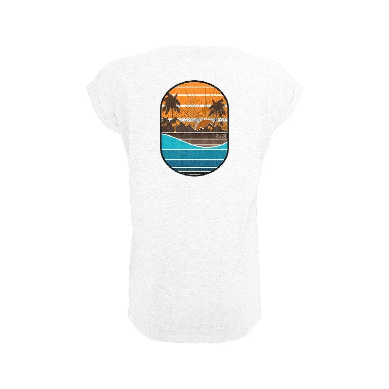 Island Sunset Women's Slouchy Tee