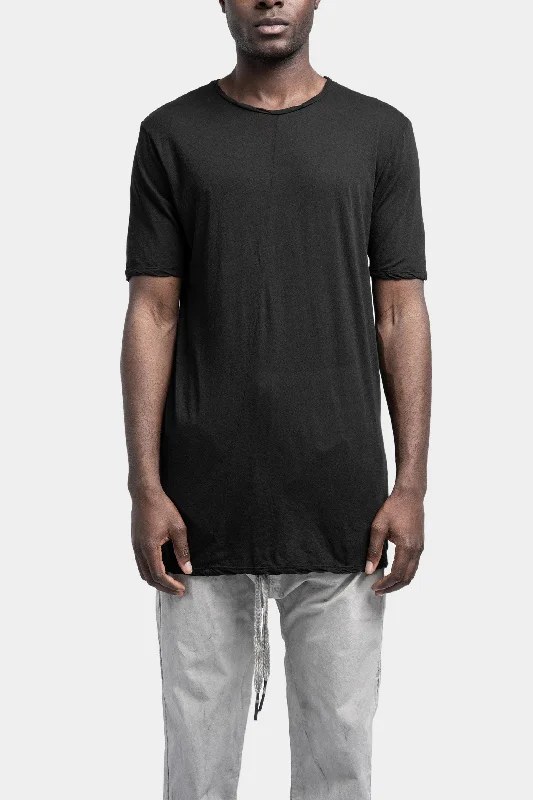 Long lightweight tee, Black