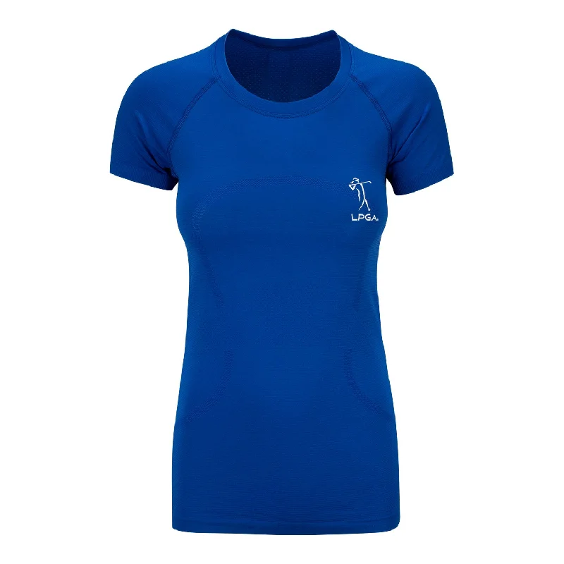 lululemon LPGA Women's Swiftly Tech Short Sleeve T-Shirt in Symphony Real Fur Shearling Chenille lululemon LPGA Women's Swiftly Tech Short Sleeve T-Shirt in Symphony Real Fur Shearling Chenille