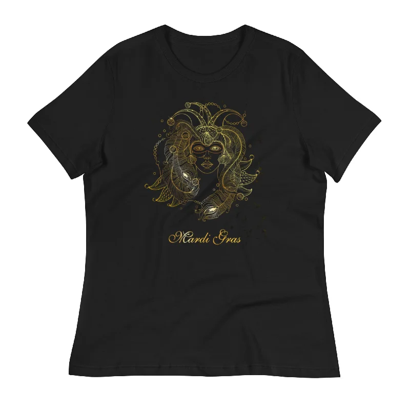 Mardi Gras Madam Women's Relaxed T-Shirt