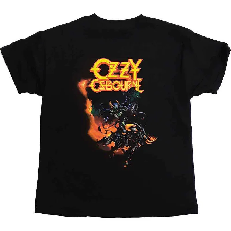 OZZY OSBOURNE Attractive Kids T-shirt, Demon Bull Oversized T-Shirt Spandex breathable