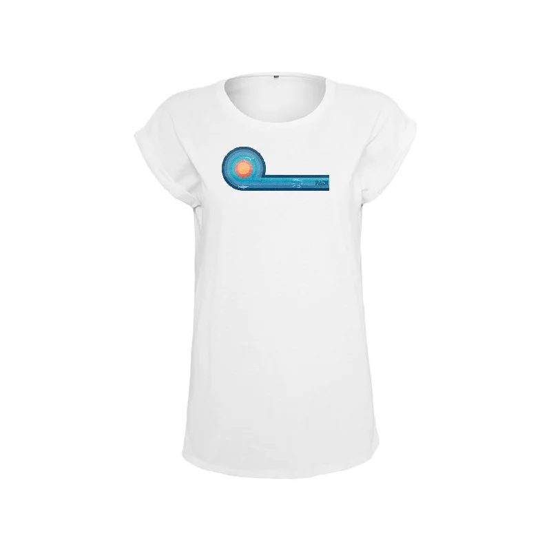 Shades of Blue Women's Slouchy Tee