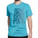 Turquoise Salish Eagle Classic T-Shirt