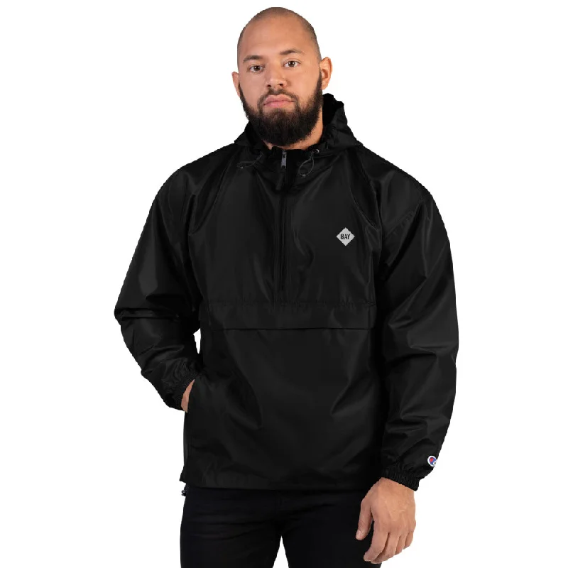 Bay Embroidered Champion Packable Jacket