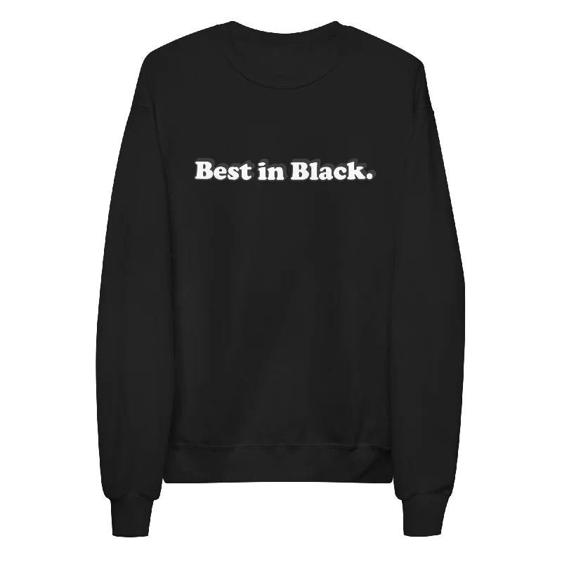 Best In Black Unisex fleece sweatshirt