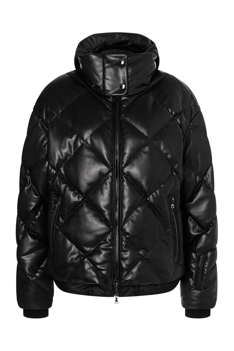 Lissi-D Sports Leather Down Ski Jacket