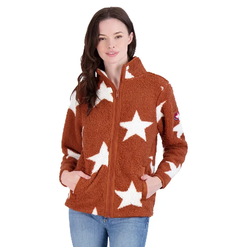 Canada Weather Gear Women's Full Zip Printed Sherpa Jacket Chenille Jacket Brocade Jacket Lace Jacket Canada Weather Gear Women's Full Zip Printed Sherpa Jacket Chenille Jacket Brocade Jacket Lace Jacket