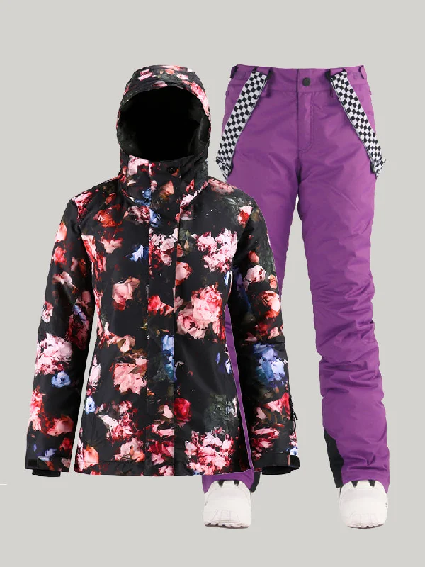 Jacket+Purple Pants