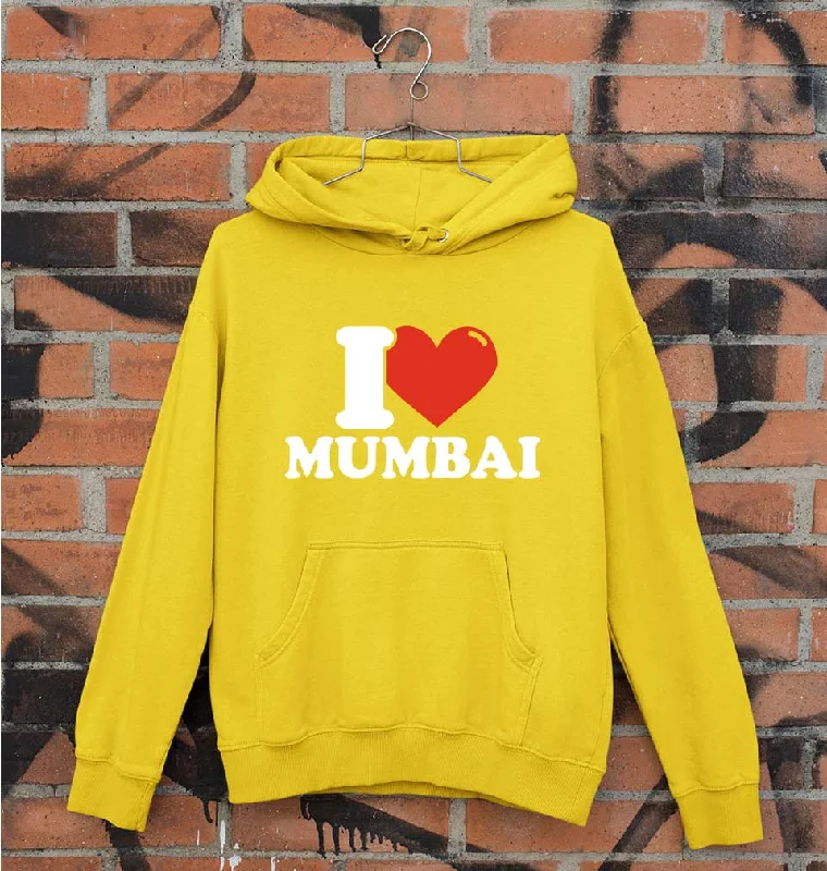 I Love Mumbai Unisex Hoodie for Men/Women