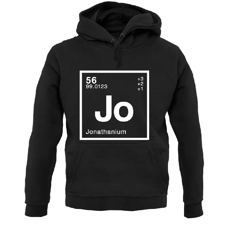 Jonathan - Periodic Element Unisex Hoodie