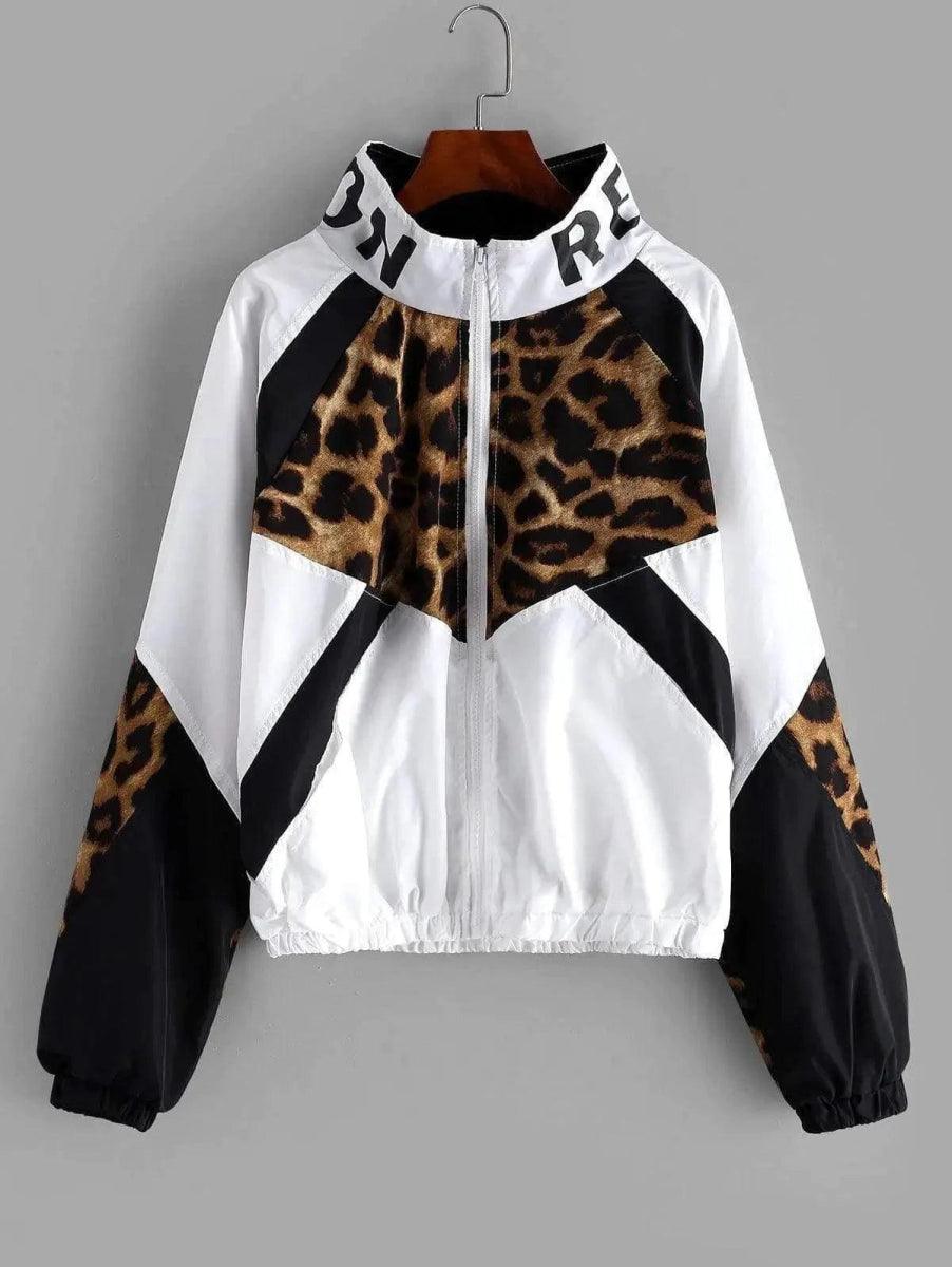 Women's long sleeve letter patch jacket Nylon Fabric Polyester Fabric Spandex Fabric Women's long sleeve letter patch jacket Nylon Fabric Polyester Fabric Spandex Fabric