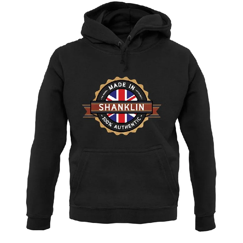 Made In Shanklin 100% Authentic Unisex Hoodie Hooded Sweatshirt Casual Wear Street Style Made In Shanklin 100% Authentic Unisex Hoodie Hooded Sweatshirt Casual Wear Street Style