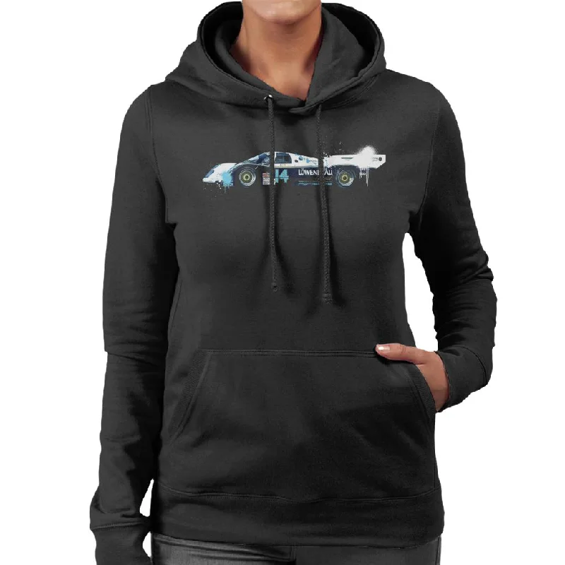 Motorsport Images Al Unser Jr Daytona 1985 Women's Hooded Sweatshirt