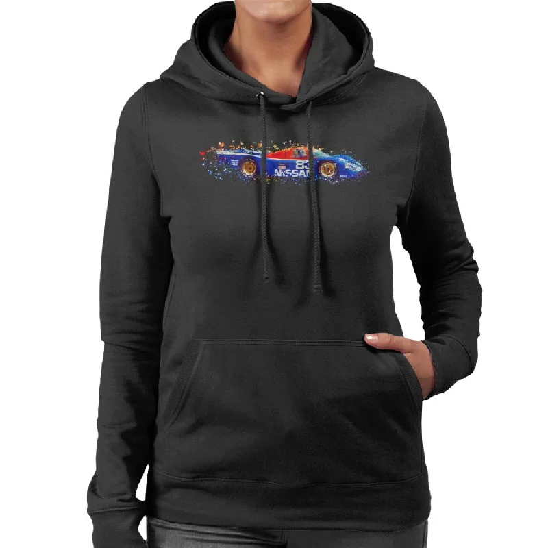 Motorsport Images Brabham Nissan NPT90 IMSA Shatter Women's Hooded Sweatshirt