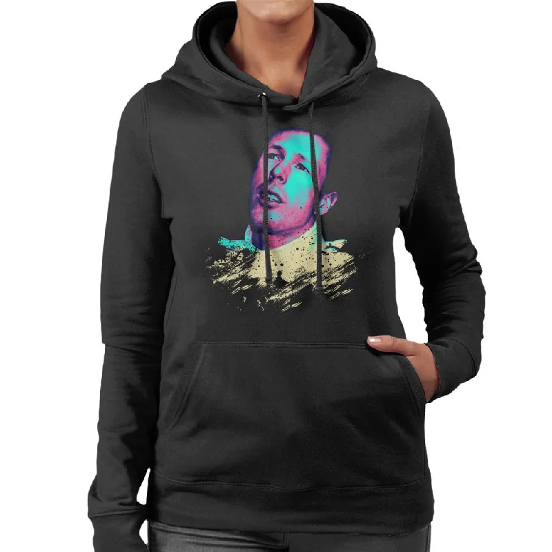 Motorsport Images Colin McRae WRC Portrait Women's Hooded Sweatshirt