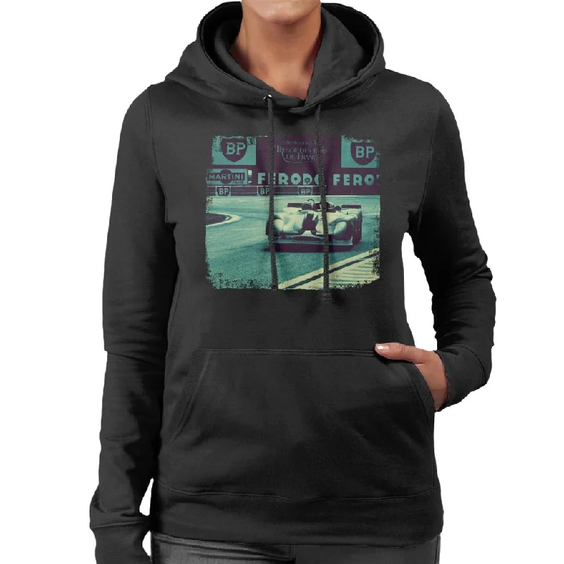 Motorsport Images Filming Of Le Mans Women's Hooded Sweatshirt Hoodie Dress Longline Feminine Motorsport Images Filming Of Le Mans Women's Hooded Sweatshirt Hoodie Dress Longline Feminine