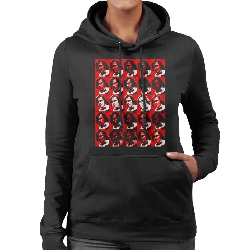 Motorsport Images James Hunt Argentina Portrait Art Women's Hooded Sweatshirt Hoodie with Crew Neck Simple Timeless Motorsport Images James Hunt Argentina Portrait Art Women's Hooded Sweatshirt Hoodie with Crew Neck Simple Timeless