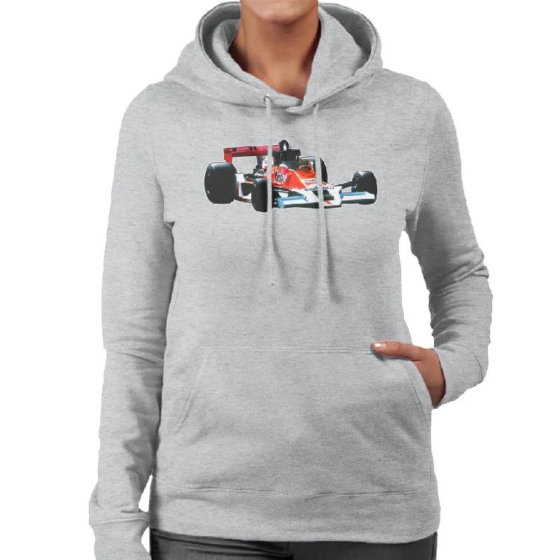 Motorsport Images James Hunt McLaren M26 1977 Women's Hooded Sweatshirt