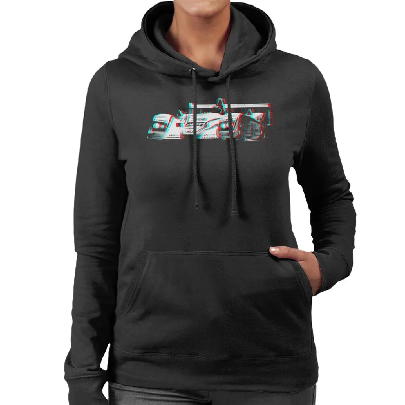 Motorsport Images JJ Lehto Champion 3D Effect Women's Hooded Sweatshirt