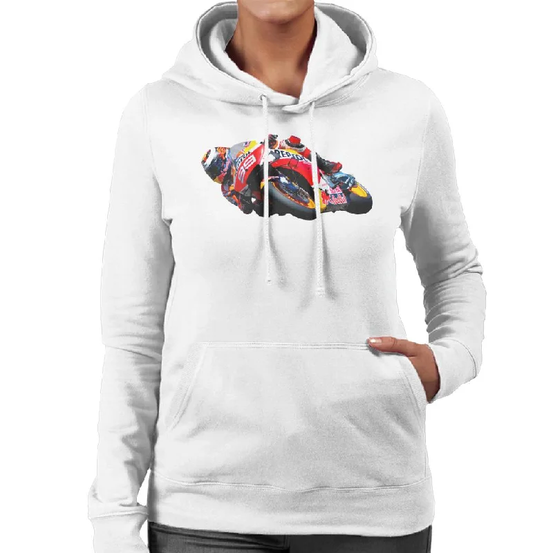 Motorsport Images Jorge Lorenzo Women's Hooded Sweatshirt