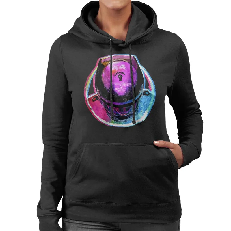 Motorsport Images Lewis Hamilton 44 Helmet Design Women's Hooded Sweatshirt Hoodie with High Neck Warm Protective Motorsport Images Lewis Hamilton 44 Helmet Design Women's Hooded Sweatshirt Hoodie with High Neck Warm Protective