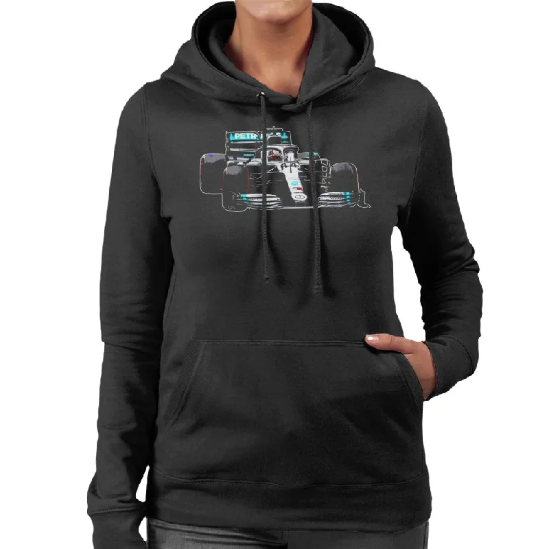 Motorsport Images Lewis Hamilton AMG F1 W10 Monaco GP Women's Hooded Sweatshirt Hoodie with Typography Text Message Motorsport Images Lewis Hamilton AMG F1 W10 Monaco GP Women's Hooded Sweatshirt Hoodie with Typography Text Message