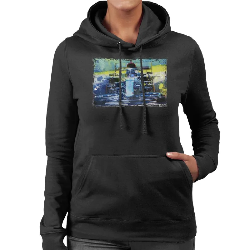 Motorsport Images Lewis Hamilton F1 W11 EQ On Track Women's Hooded Sweatshirt Hoodie with Emblem Brand Identity Motorsport Images Lewis Hamilton F1 W11 EQ On Track Women's Hooded Sweatshirt Hoodie with Emblem Brand Identity
