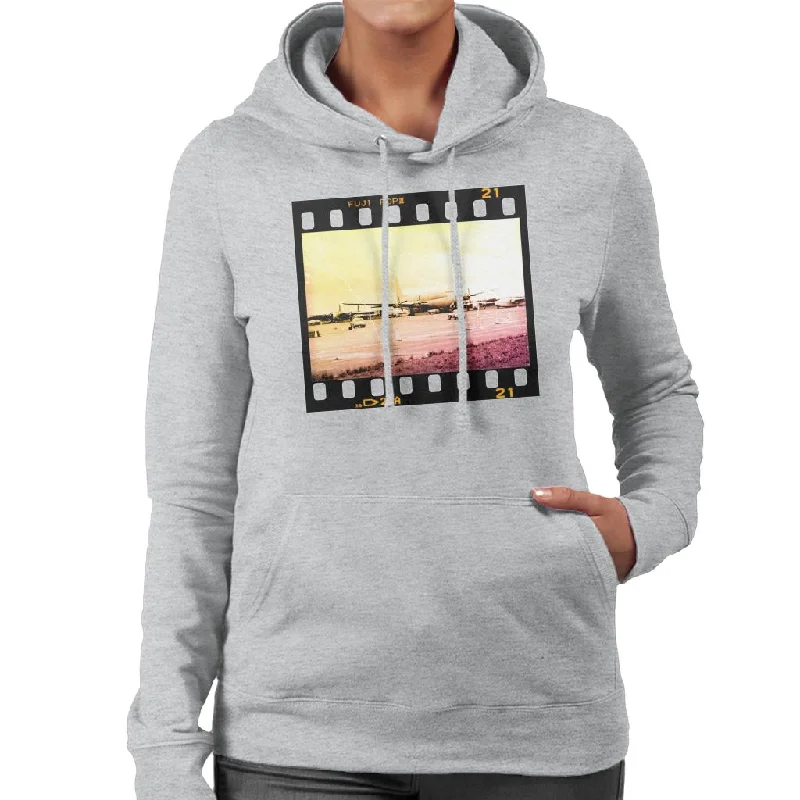 Motorsport Images McQueen And Avent Pass Aircraft Women's Hooded Sweatshirt Hoodie with High-Low Hem Asymmetrical Trendy Motorsport Images McQueen And Avent Pass Aircraft Women's Hooded Sweatshirt Hoodie with High-Low Hem Asymmetrical Trendy