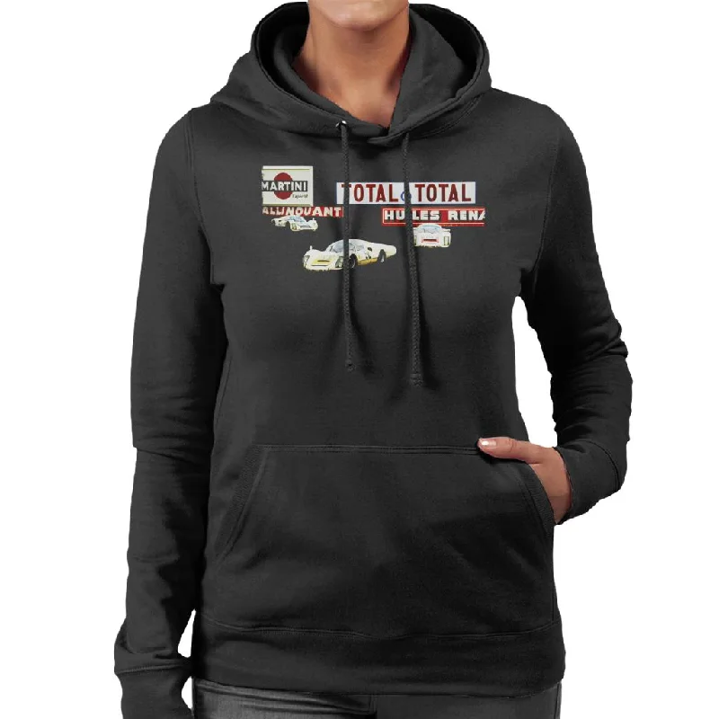 Motorsport Images Porsche 906 Leads The Turn Women's Hooded Sweatshirt