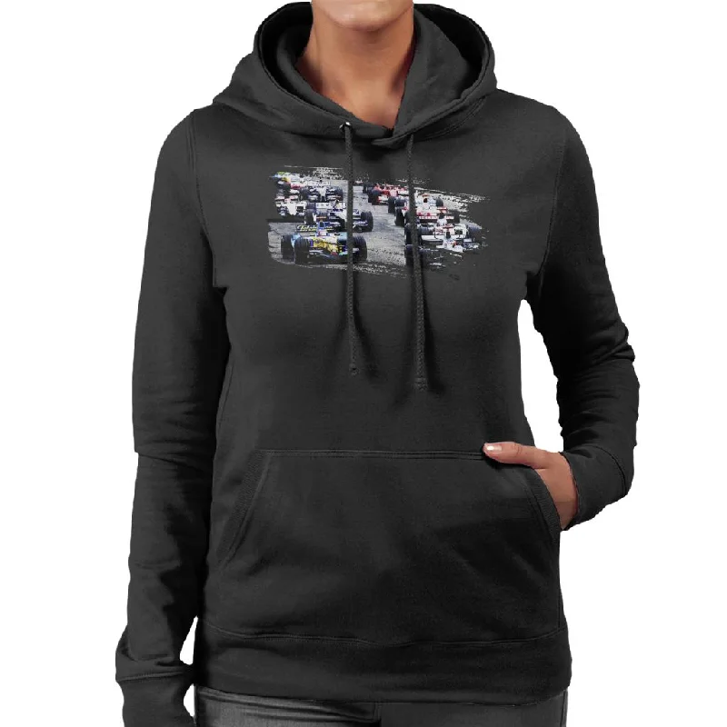 Motorsport Images San Marino GP 2005 Starting Shot Women's Hooded Sweatshirt