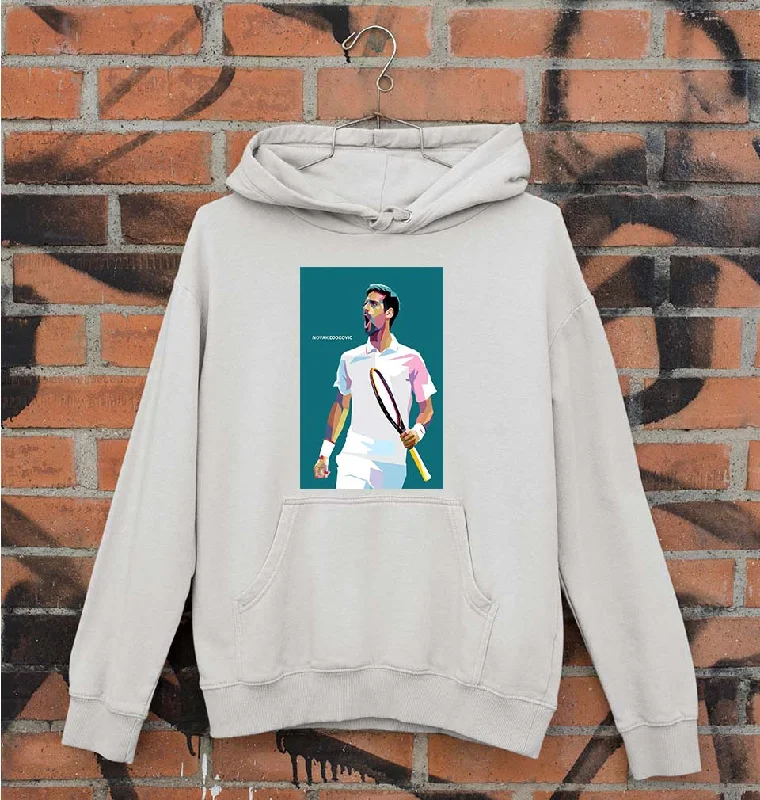 Novak Djokovic Tennis Unisex Hoodie for Men/Women