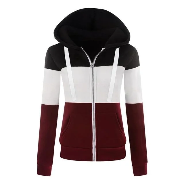 Sweatshirts Zipper Pocket Hoodies