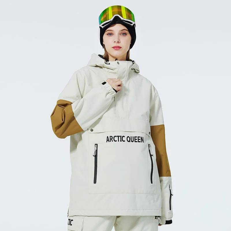 Women's SnowCrest FrostTrek Half-zip Anorak Jacket Print Jacket Jacquard Jacket Embroidered Jacket Women's SnowCrest FrostTrek Half-zip Anorak Jacket Print Jacket Jacquard Jacket Embroidered Jacket