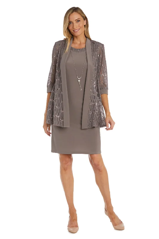 R&M Richards 9089 Short Mother of the Bride Jacket Dress