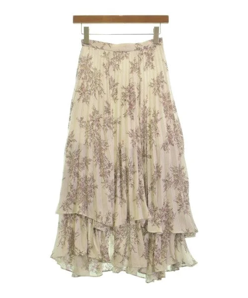 SNIDEL Long/Maxi length skirts chiffon skirt delicate