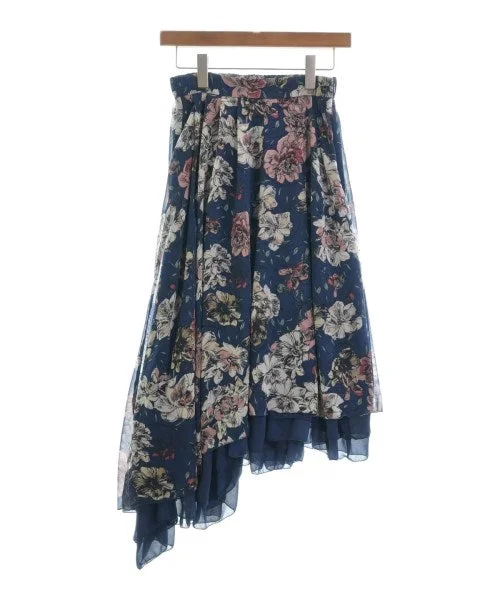 AMERI Long/Maxi length skirts linen skirt breathable