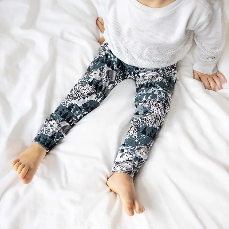 Artic Owls Child & Baby Leggings Trendy Spandex Leggings