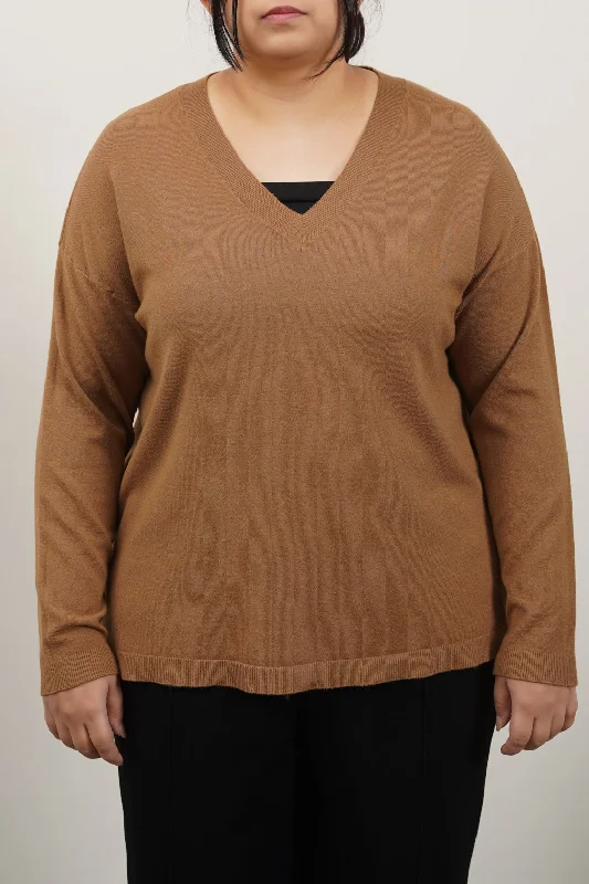 CURVE HOMEBODY V-NECK SWEATER