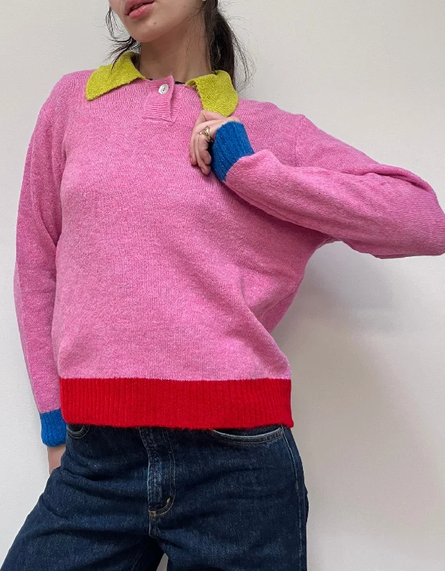 Danza Sweater in Pink