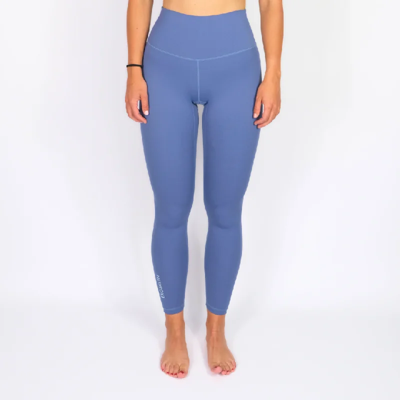 EXOPRO SPORT LEGGINGS STEEL BLUE