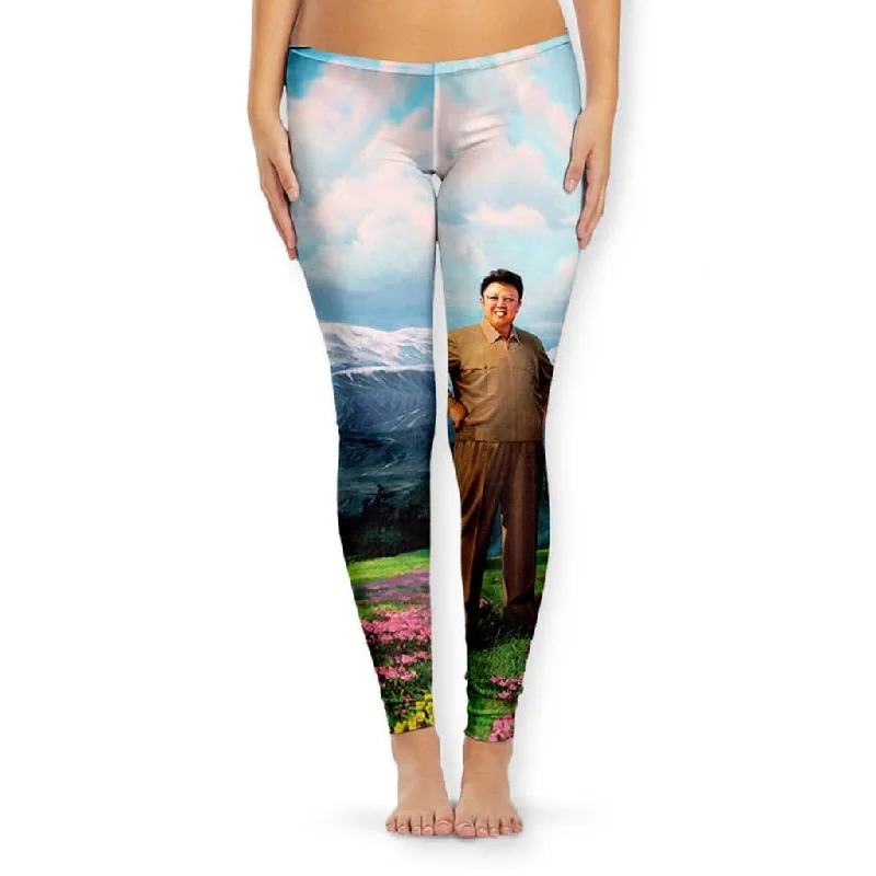 Glorious Dear Leader Women's Leggings